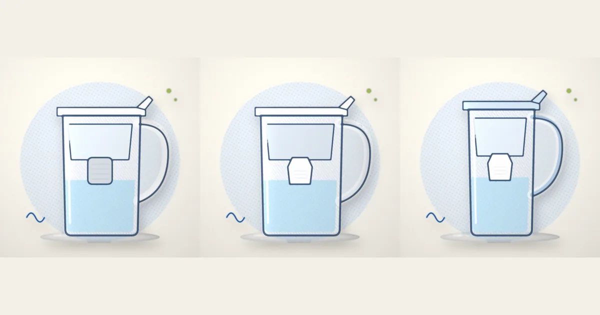 Ilustración: Las tres jarras filtradoras de Black Friday: Klar Water, Philips Water XL y BRITA de cristal