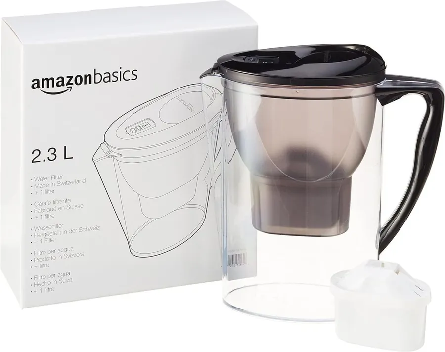 Jarra con filtro Amazon Basics