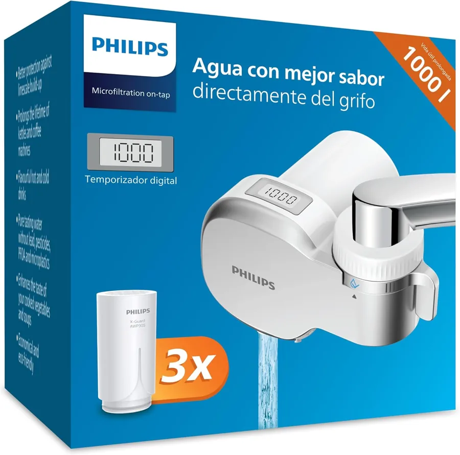 Filtro de agua para grifo Philips On Tap