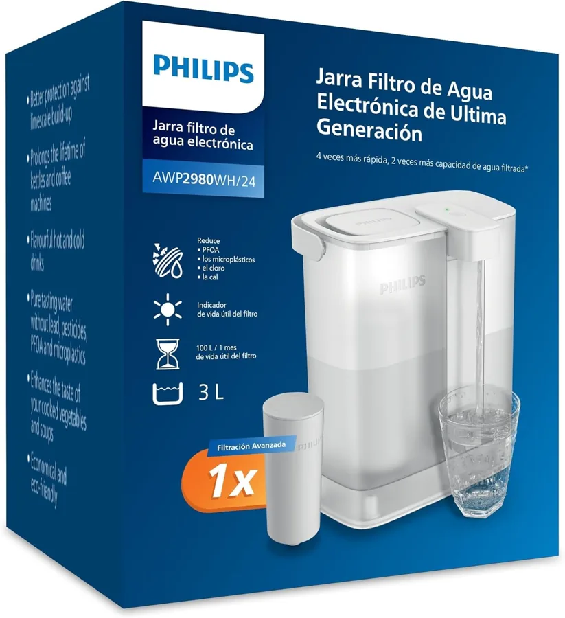 Dispensador de agua filtrada Philips Water